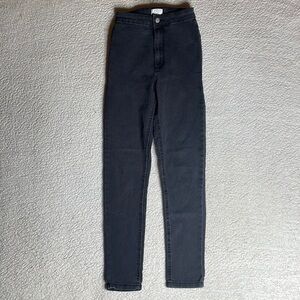 91 Cotton On Jeans Stretch Denim High Rise High Waist Size 4